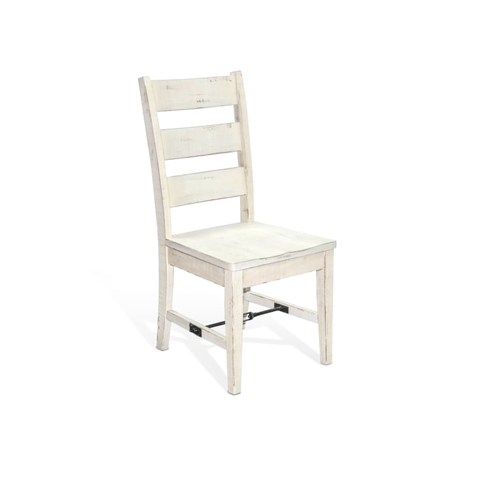 Purity Craft Selena White Sand Ladderback Chair with Turnbukle 1508WS-T