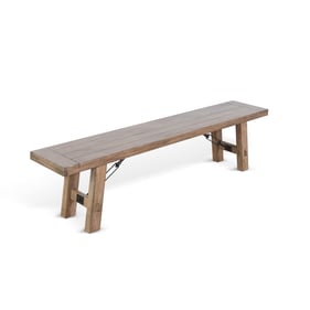 Purity Craft Eudora Natural Bench with Turnbuckle