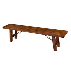 Purity Craft Lorelei Medium Brown Backless Bench