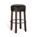 Purity Craft Bar Swivel Stool, Cushion Seat