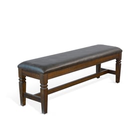 Purity Craft Allure Dark Brown Dining Bench