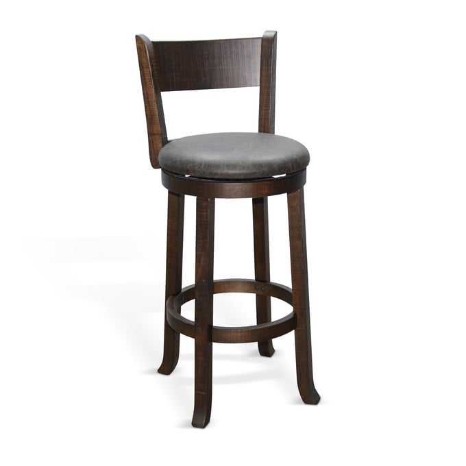 Purity Craft Allure Dark Brown 30 Inch Swivel Barstool 1646TL-B30