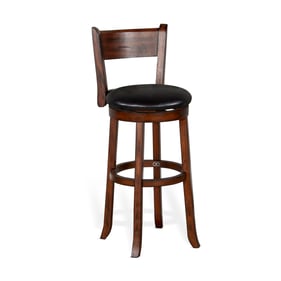 2 Purity Craft Lorelei Medium Brown 30 Inch Swivel Barstools