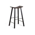 Purity Craft Saddle Seat Metal Barstool