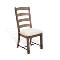 Purity Craft Yellowstone Ladderback Chair, Cushion Seat