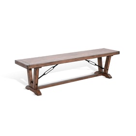 Purity Craft Eudora Natural Bench with Turnbuckles