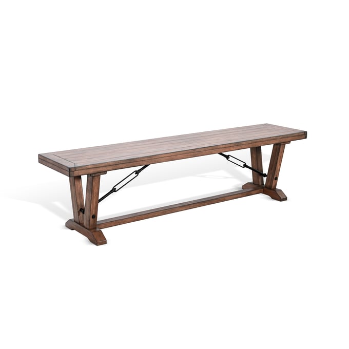 Purity Craft Eudora Natural Bench with Turnbuckles 1668BU