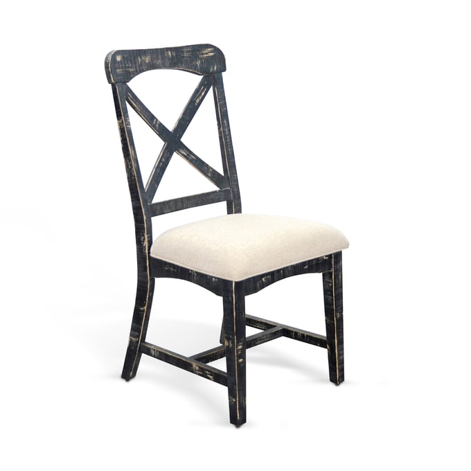 2 Purity Craft Selena Black Sand Dining Chairs 1670BS