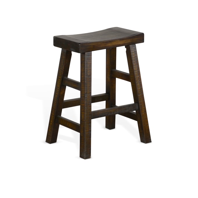 2 Purity Craft Allure Tobacco Counter Saddle Seat Stools 1768TL-24