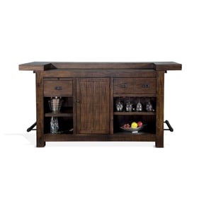 Purity Craft Allure Dark Brown Bar Table