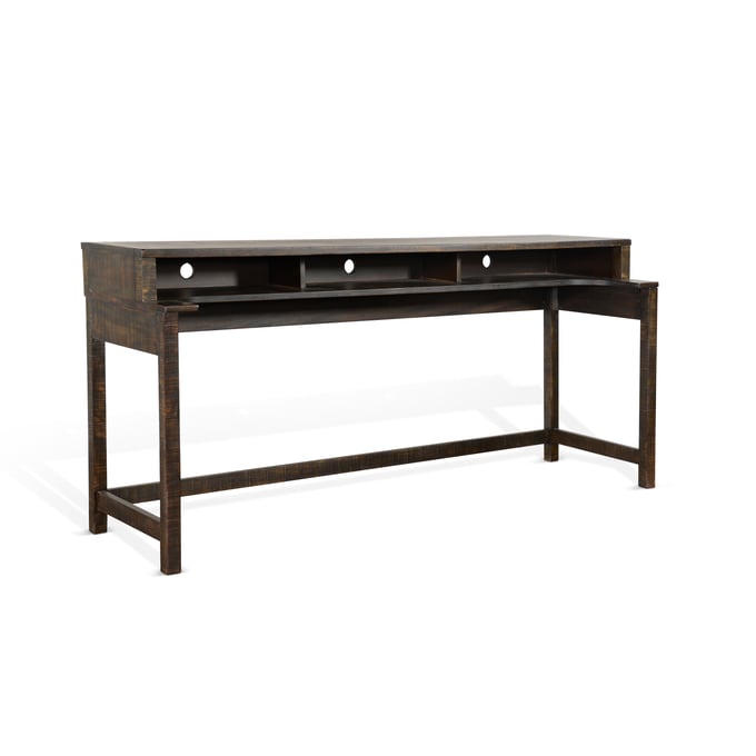 Purity Craft Allure Dark Brown Console Table with USB Power Pack 2050TL-CT