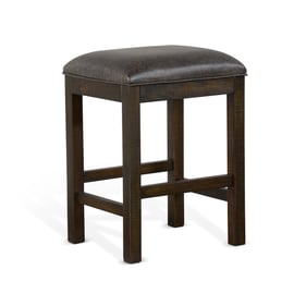 Purity Craft Allure Dark Brown 24 Inch Stool