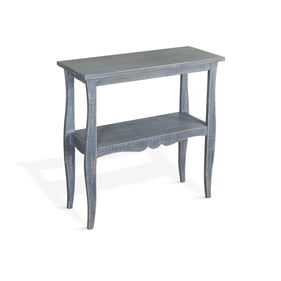 Purity Craft Selena Ocean Blue Shelf Side Table