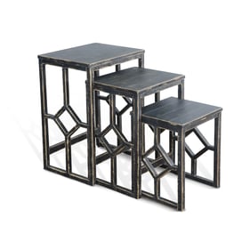 Purity Craft Selena Black Sand Nesting Table