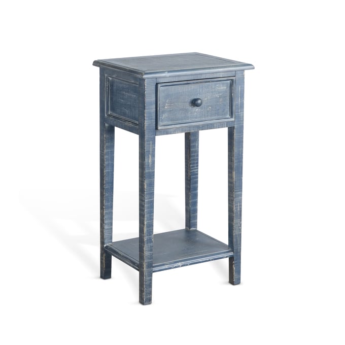 Purity Craft Selena Ocean Blue Side Table 2090OB