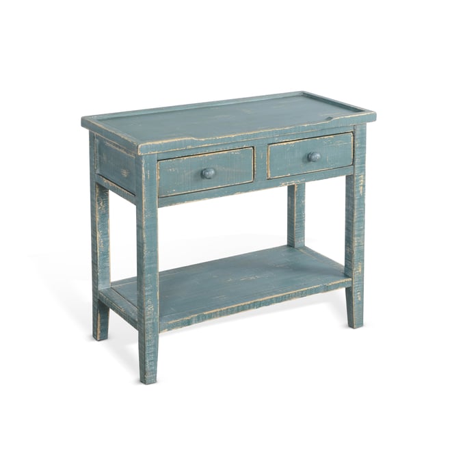 Purity Craft Selena Sea Grass 2 Drawers Side Table 2091SG