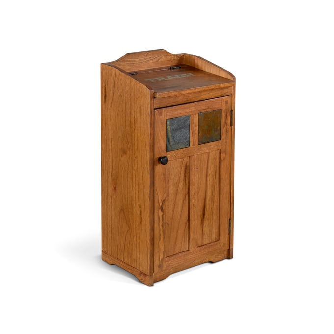 Purity Craft Aurelia Rustic Oak Trash Box 2110RO2