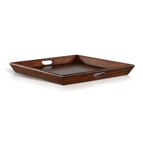 Purity Craft Seraphica Dark Brown Ottoman Tray