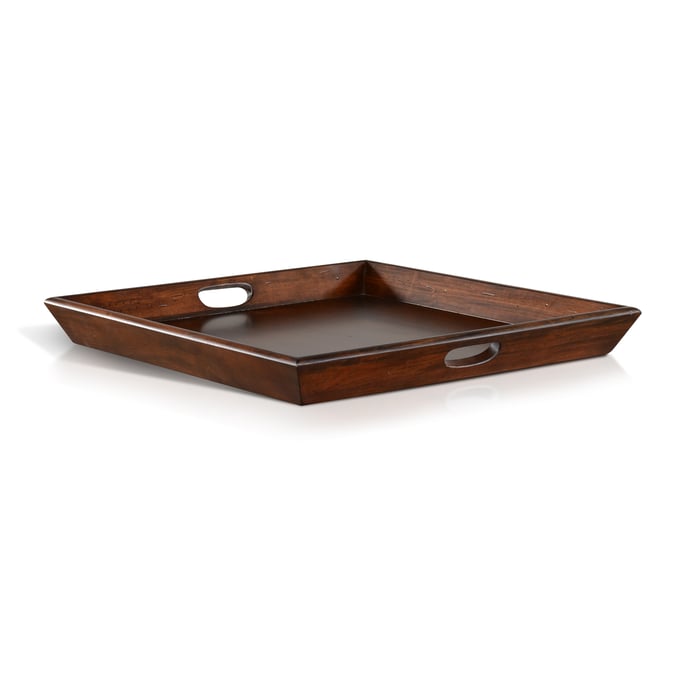 Purity Craft Seraphica Dark Brown Ottoman Tray 2195DC2