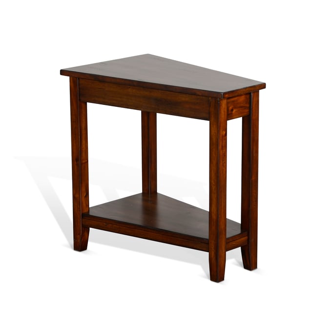 Purity Craft Dark Chocolate Chair Side Table 2226DC2