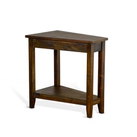 Purity Craft Dark Brown Chair Side Table