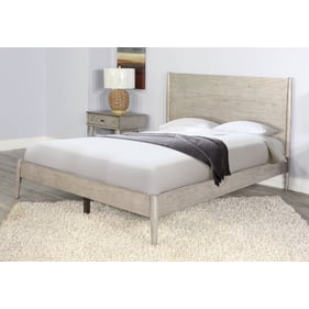 Purity Craft Neptune Gray 2pc Bedroom Set with King Panel Bed