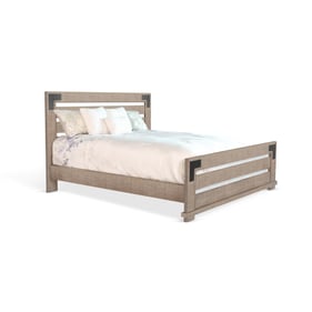 Purity Craft Octans Light Brown King Bed