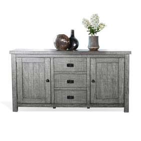 Purity Craft Isadora Gray Dining Wood Buffet