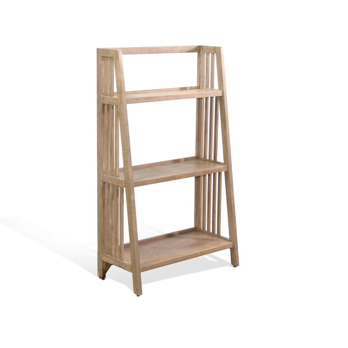 Purity Craft Octans Light Brown 48 Inch Folding Bookcase 2839DR-48