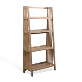 Purity Craft Octans Light Brown 60 Inch Folding Bookcase