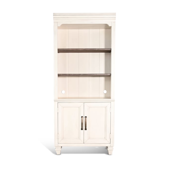 Purity Craft Rose White Two Tone Wood Bookcase 2846MB-BD