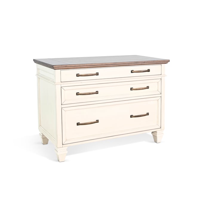 Purity Craft Rose White Lateral File Cabinet 2846MB-LF