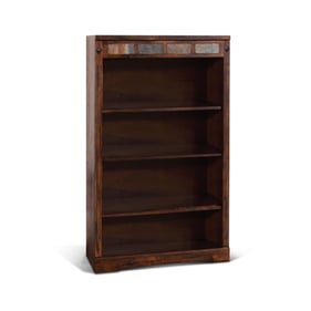 Purity Craft Seraphica Dark Brown 4 Shelves Bookcase