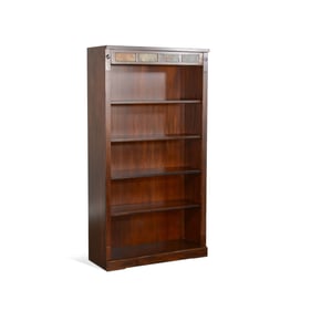 Purity Craft Seraphica Dark Brown 5 Shelves Bookcase