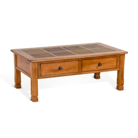 Purity Craft Aurelia Natural Rustic Oak Coffee Table