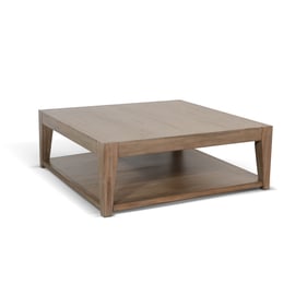 Purity Craft Eudora Natural Coffee Table with Casters