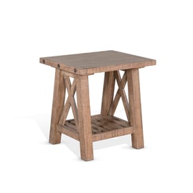 Purity Craft Norma Light Brown End Table