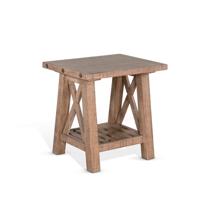 Purity Craft Norma Light Brown End Table 3156DR-E