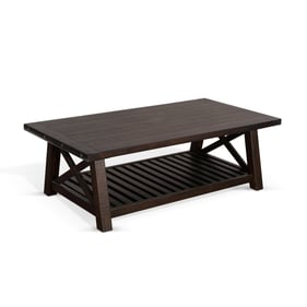 Purity Craft Norma Dark Brown Coffee Table