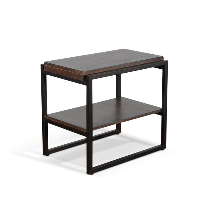 Purity Craft Omen Dark Brown Chair Side Table 3159FR2-CS