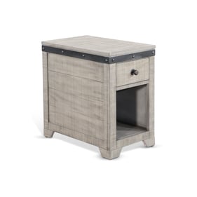 Purity Craft Isadora Gray Chair Side Table