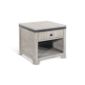 Purity Craft Isadora Gray End Table