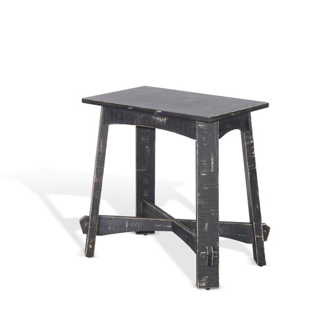 Purity Craft Selena Black Sand Chair Side Table 3172BS-CS