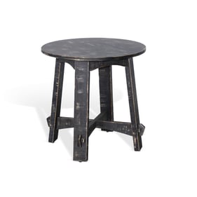 Purity Craft Selena Black Sand End Table