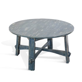 Purity Craft Selena Ocean Blue Coffee Table