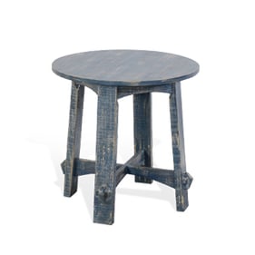 Purity Craft Selena Ocean Blue End Table