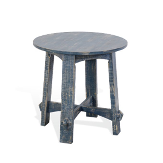 Purity Craft Selena Ocean Blue End Table 3172OB-E