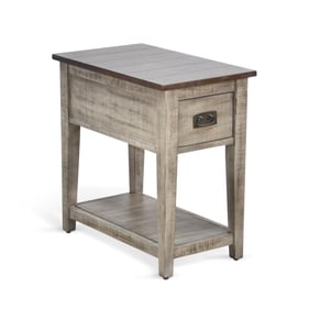 Purity Craft Evadne Gray Chair Side Table