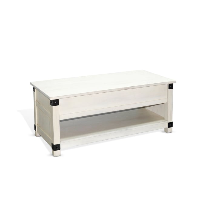 Purity Craft Drift White 3pc Coffee Table Set 3185MW-OCT-S1