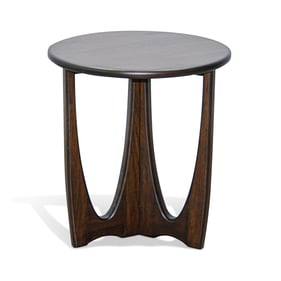 Purity Craft Orcus Dark Brown Chair Side Table